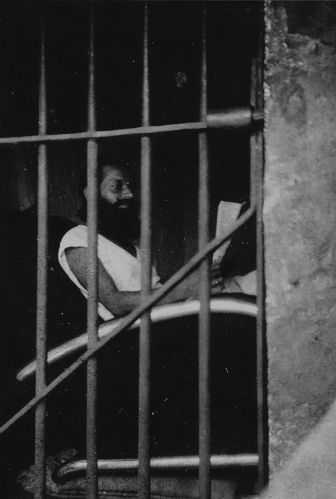 K. F. Patil in prison during Indian independence movement