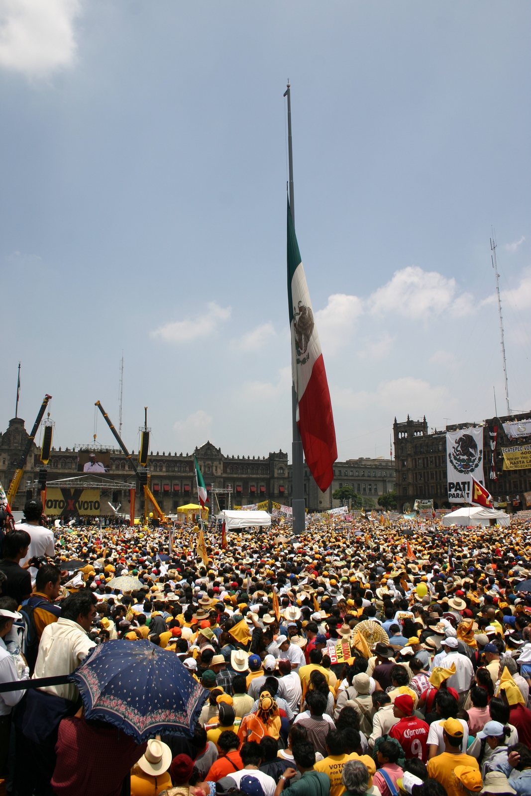 Mexico City rally, 30 July 2006