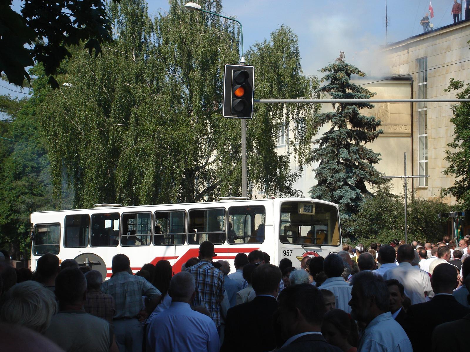 Re-enactment of the June 1976 Radom protests against Polish price increases